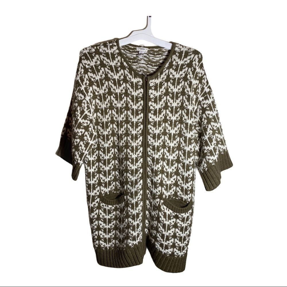 Chico's Wool Blend Long Cardigan Sweater‎
